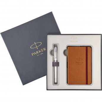 Подарочный набор PARKER: Перьевая ручка PARKER URBAN PREMIUM PEARL + блокнот Подарочный набор PARKER: Перьевая ручка PARKER URBAN PREMIUM PEARL + блокнот
